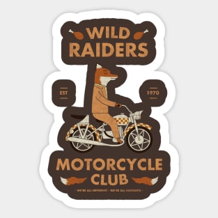 Wild Raiders Sticker